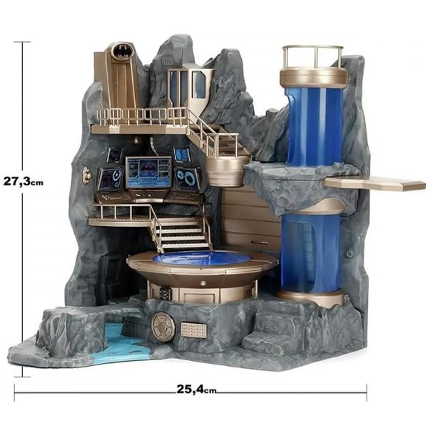 Brinquedo Batcaverna Dc Comics Liga da Justiça - Jada Toys