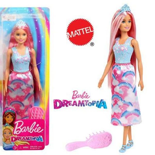 Boneca Barbie Dreamtopia Penteados Mágicos - Mattel