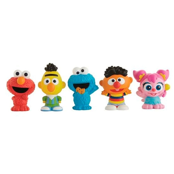 Conjunto com 5 Mini Figuras Vila Sésamo - Mattel
