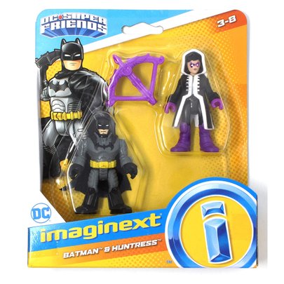 Imaginext Dc Super Friends Batman e Caçadora - Fisher-Price