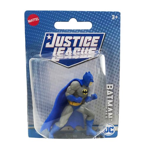Mini Figura Colecionável Dc Comics Batman Azul - Mattel