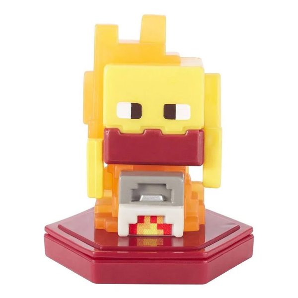 Mini Figura Minecraft Earth 4cm Brilho de Fundição - Mattel