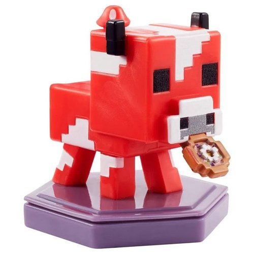 Mini Figura Minecraft Earth 4cm Vaca Cogumelo Regeneradora - Mattel