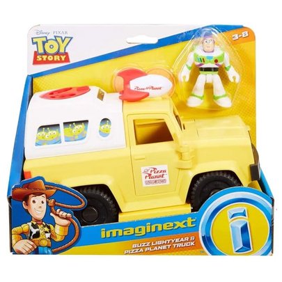 Boneco Buzz Lightyear e Caminhonete da Pizza Planet Imaginext - Mattel