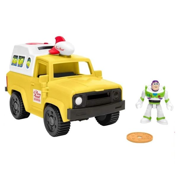 Boneco Buzz Lightyear e Caminhonete da Pizza Planet Imaginext - Mattel