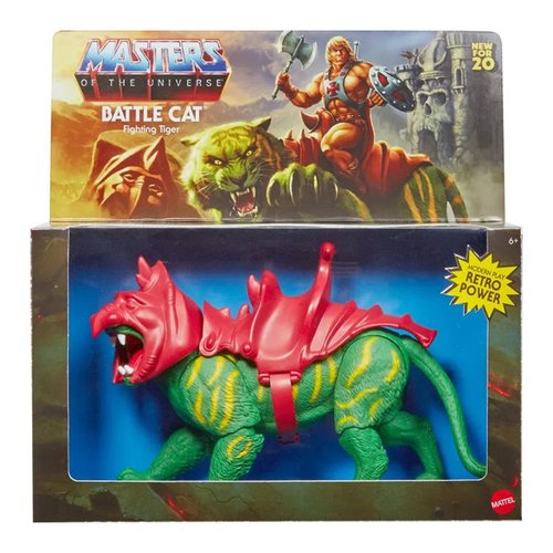 Figura Articulada Masters of the Universe He-Man Gato Guerreiro - Mattel