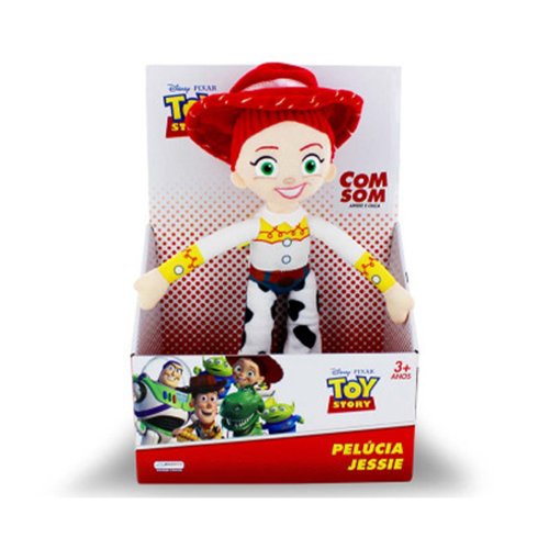 Pelúcia Jessie Toy Story 30cm com Som - Multikids