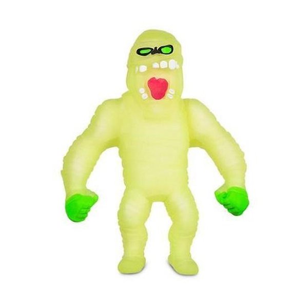 Boneco que Estica Estike Monster que Brilha no Escuro Múmia - Multikids