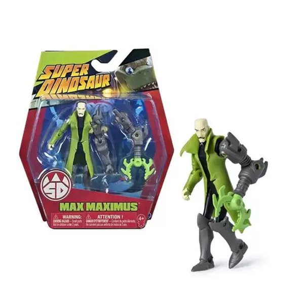 Boneco Super Dino Max Maximus - Multikids