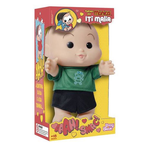 Boneco Cebolinha Turma Da Mônica Iti Malia - Rosita