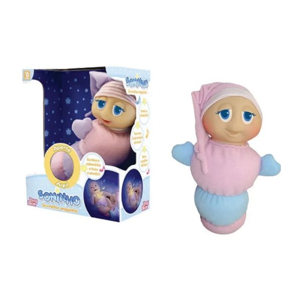 Brinquedo Soninho Com Luz E Som Cores Sortidas - Rosita