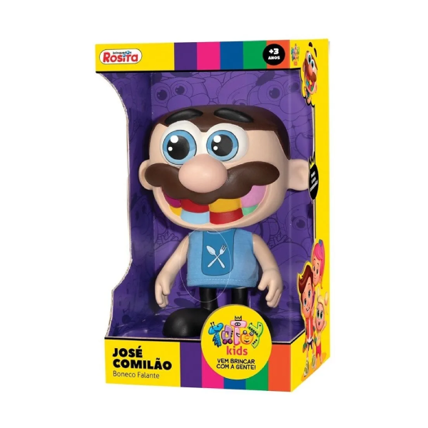 Boneco Totoy Kids José Comilão - Rosita