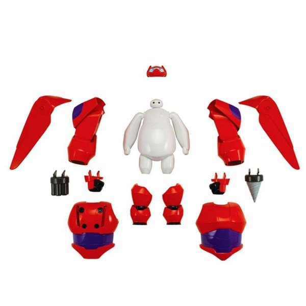 Boneco Big Hero 6 Baymax Armadura 2.0 22cm - Sunny