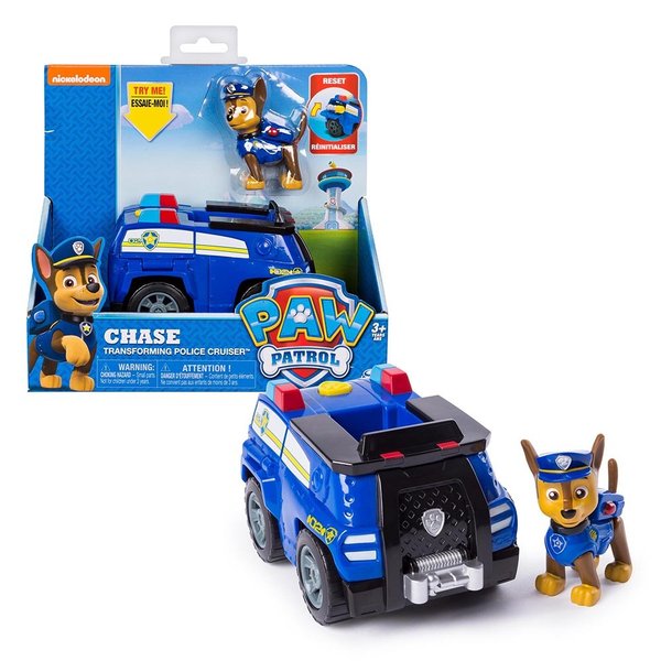 Veículo com Figura Patrulha Canina Chase Transforma - Sunny