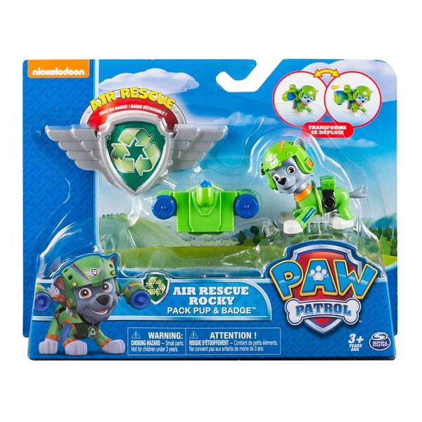 Patrulha Canina Figura De Resgate Aéreo Rocky - Sunny