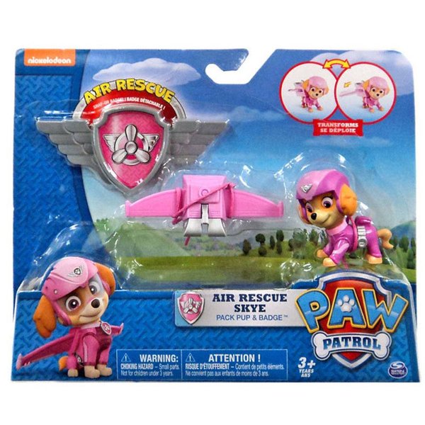 Patrulha Canina Figura De Resgate Aéreo Skye - Sunny