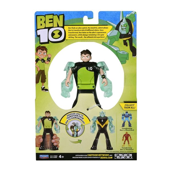 Ben 10 Boneco Transformação  Ben para Diamante - Sunny
