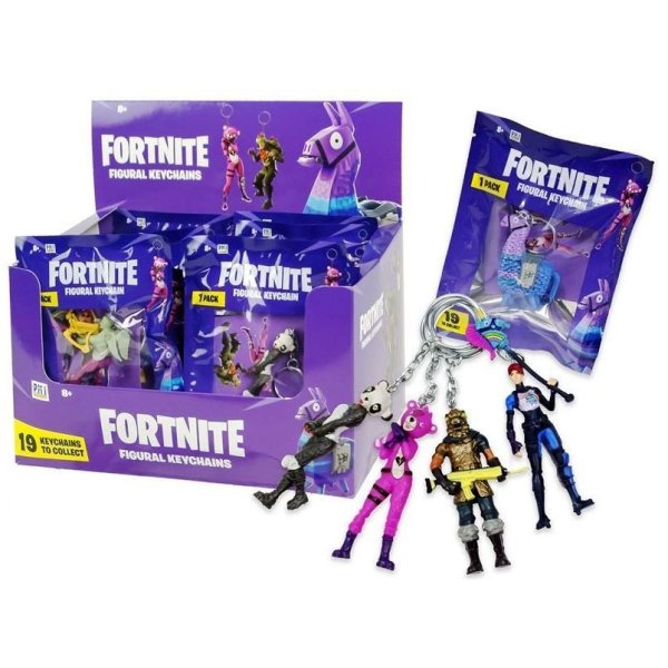 Fortnite Chaveiro Colecionável 3D Surpresa - Sunny