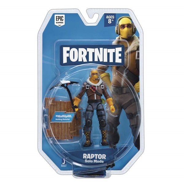 Fortnite Figura 4" com Acessórios Raptor - Sunny
