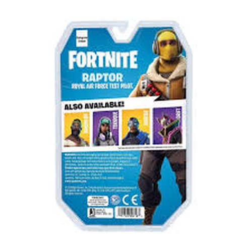 Fortnite Figura 4" com Acessórios Raptor - Sunny