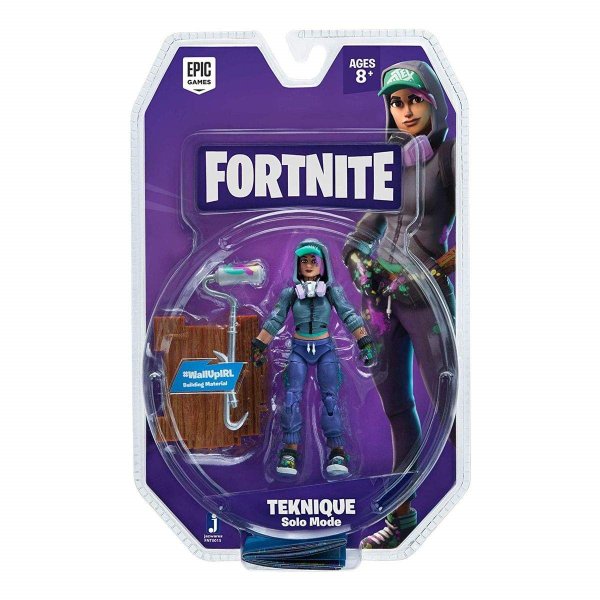 Fortnite Figura 4" com Acessórios Teknique - Sunny