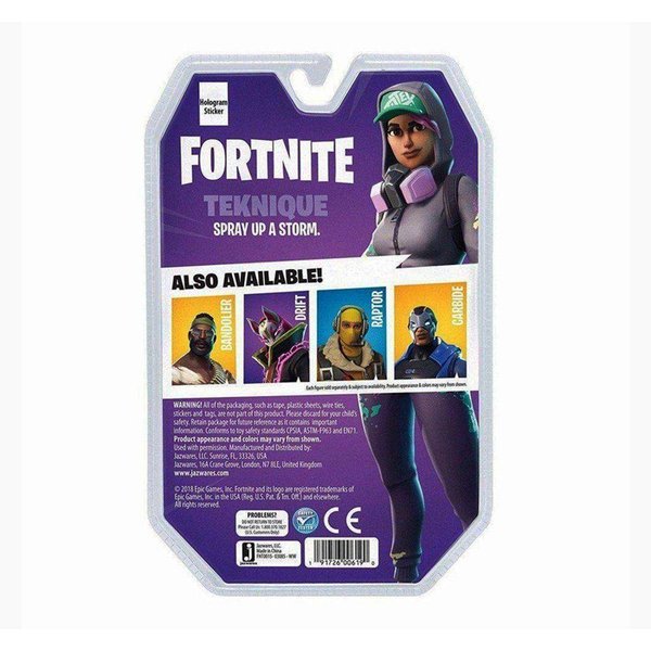 Fortnite Figura 4" com Acessórios Teknique - Sunny