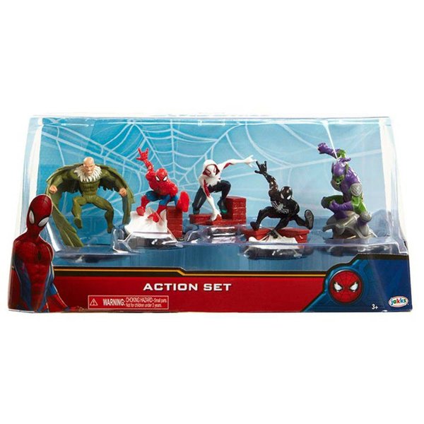 Playset Homem Aranha Domo com 5 Bonecos - Sunny