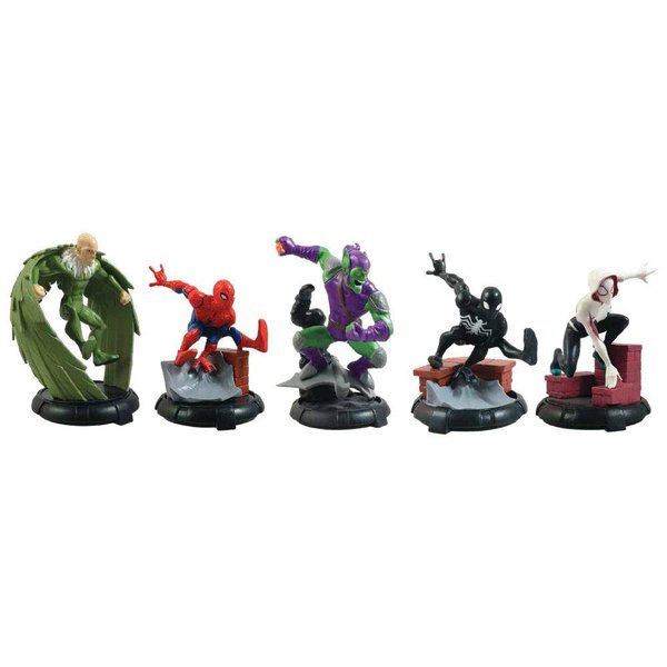 Playset Homem Aranha Domo com 5 Bonecos - Sunny