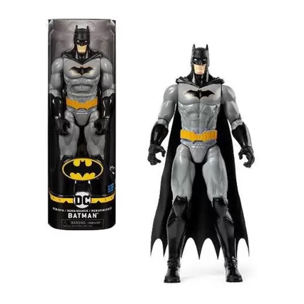 Figura Articulada Batman de Capa Preta Renascimento DC Comics - Sunny