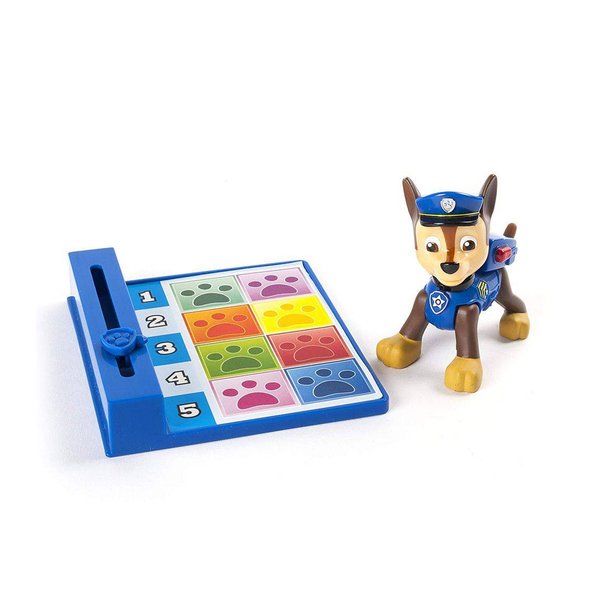 Patrulha Canina Figura Back Flip Com Tapetinho Chase - Sunny
