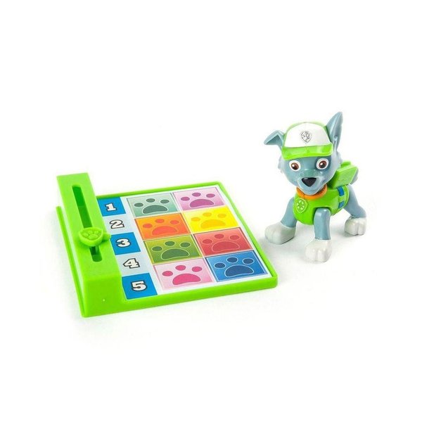 Patrulha Canina Figura Back Flip Com Tapetinho Rocky - Sunny