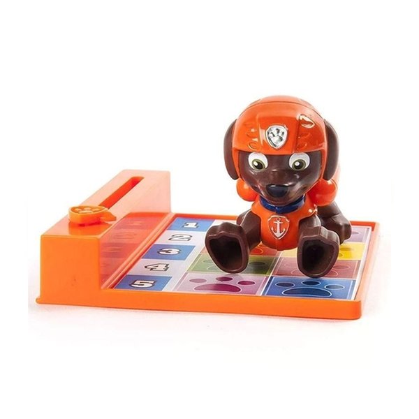 Patrulha Canina Figura Back Flip Com Tapetinho Zuma - Sunny