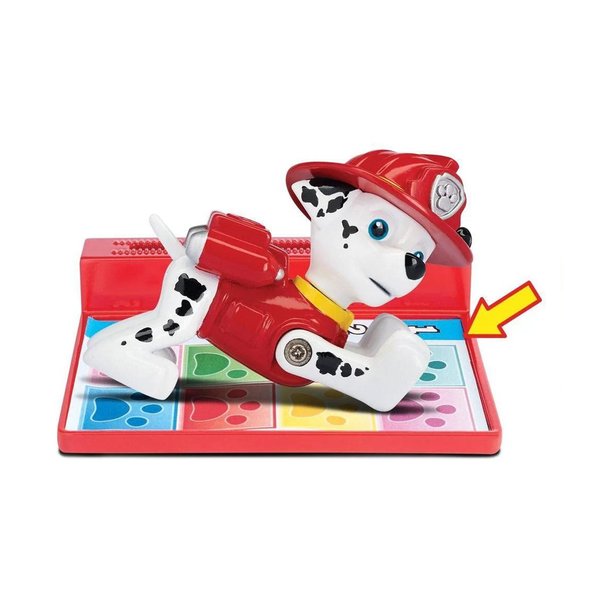 Patrulha Canina Figura Back Flip Com Tapetinho Marshall - Sunny