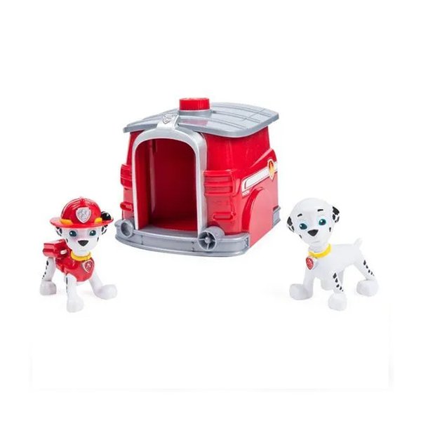 Patrulha Canina Playset Figura de Resgate Com Casinha Marshall - Sunny