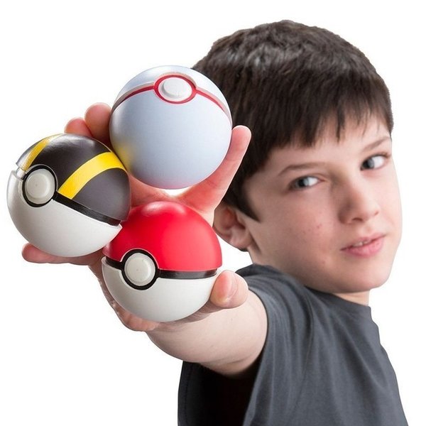Pokemon Pack UltraBall Com 3 Pokebolas - Sunny