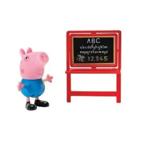 Peppa Pig com Acessórios George na Escola - Sunny