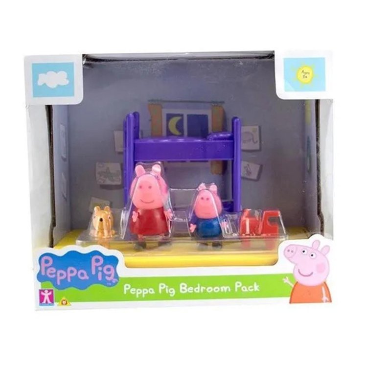 Playset Cenários da Peppa Pig Quarto - Sunny