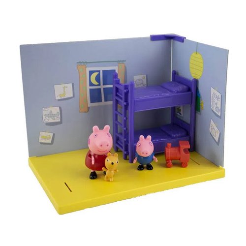 Playset Cenários da Peppa Pig Quarto - Sunny