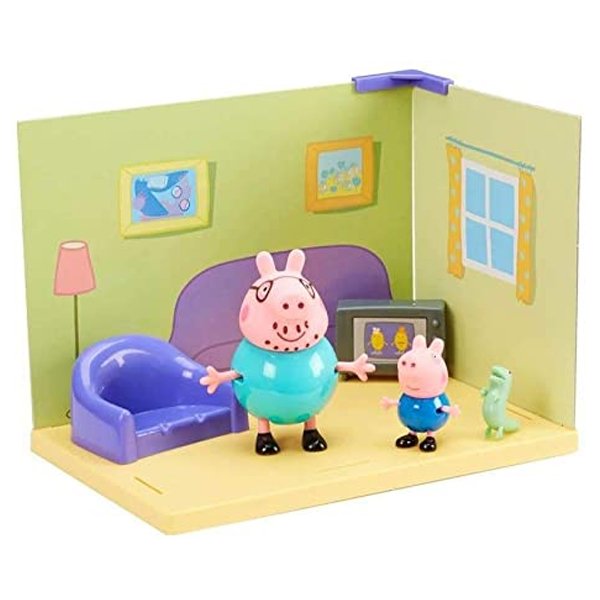 Playset Cenários da Peppa Pig Sala - Sunny