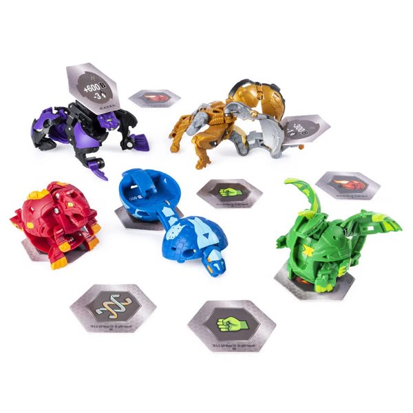 Batalha Bakugan Pack Darkus Hydorous e Aurelus Garganoid - Sunny