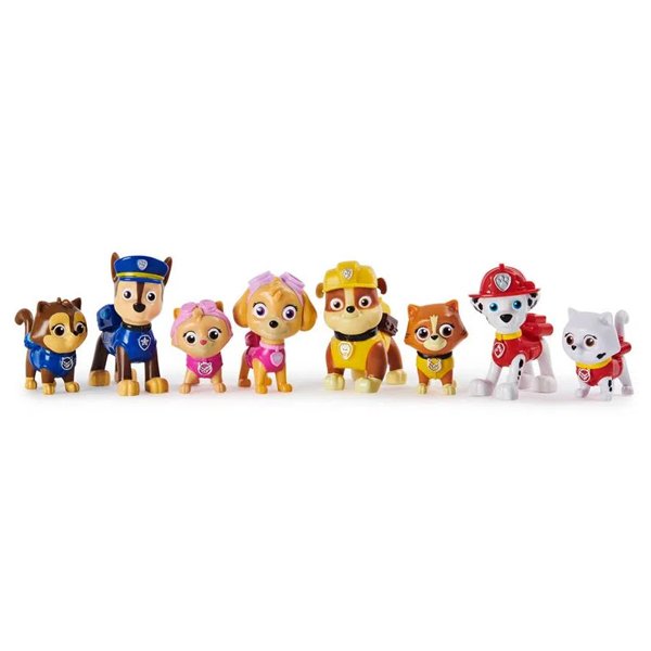 Figuras de Luxo Patrulha Canina 8 Figuras - Sunny