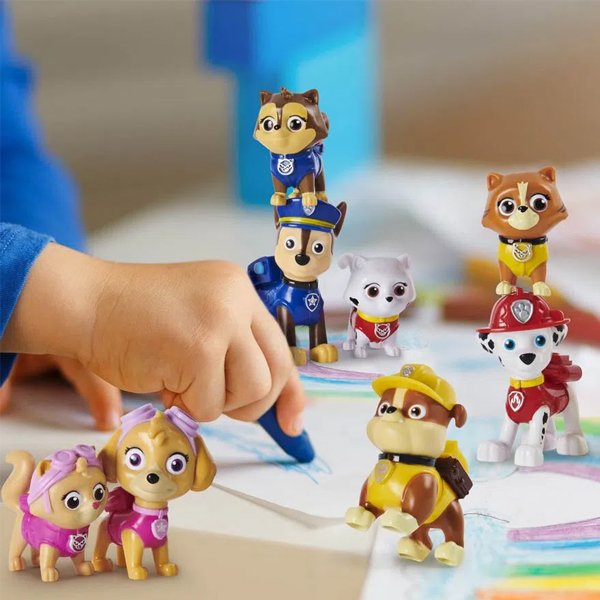 Figuras de Luxo Patrulha Canina 8 Figuras - Sunny
