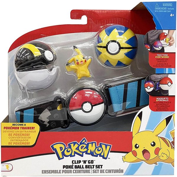 Pokémon Cinto Pokebola Pikachu - Sunny
