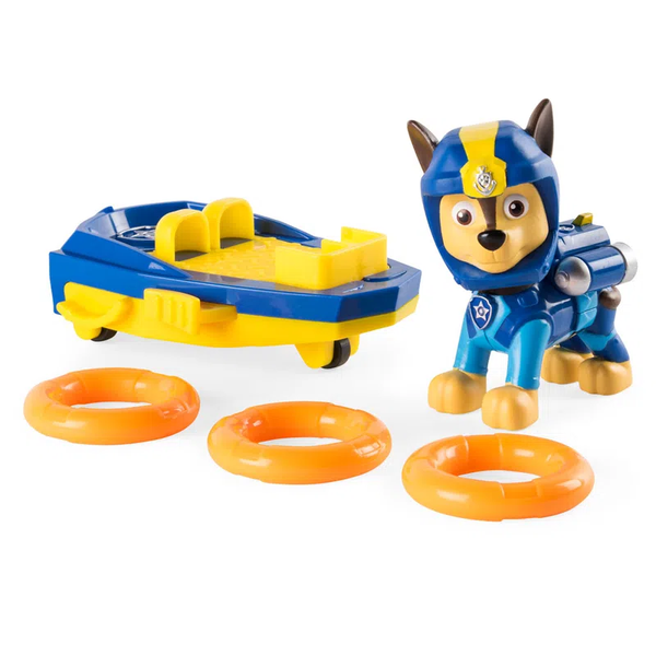 Veículo e Figura Patrulha Canina Sea Patrol Chase - Sunny