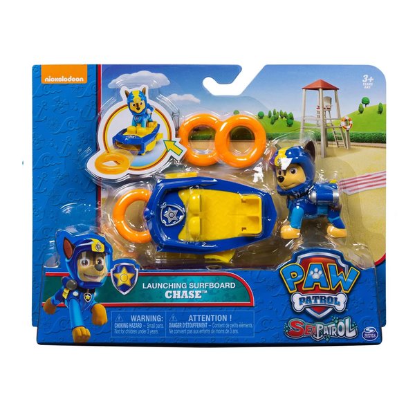 Veículo e Figura Patrulha Canina Sea Patrol Chase - Sunny