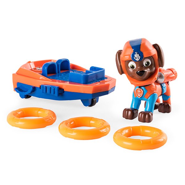 Veículo e Figura Patrulha Canina Sea Patrol Zuma - Sunny
