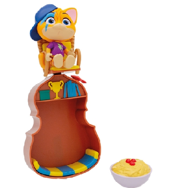 Playset com Figura de Ação 44 Gatos Cantinho do Lampo - Toyng