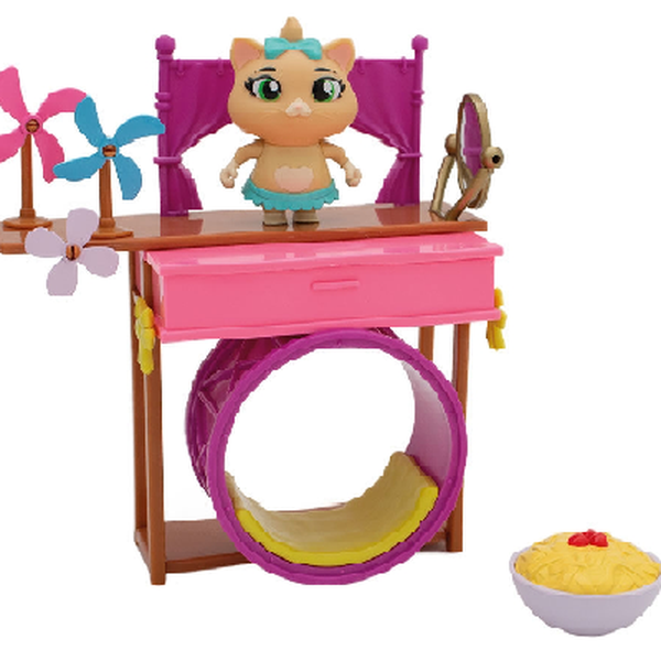 Playset com Figura de Ação 44 Gatos Cantinho da Pilou - Toyng