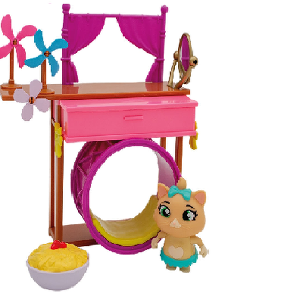 Playset com Figura de Ação 44 Gatos Cantinho da Pilou - Toyng