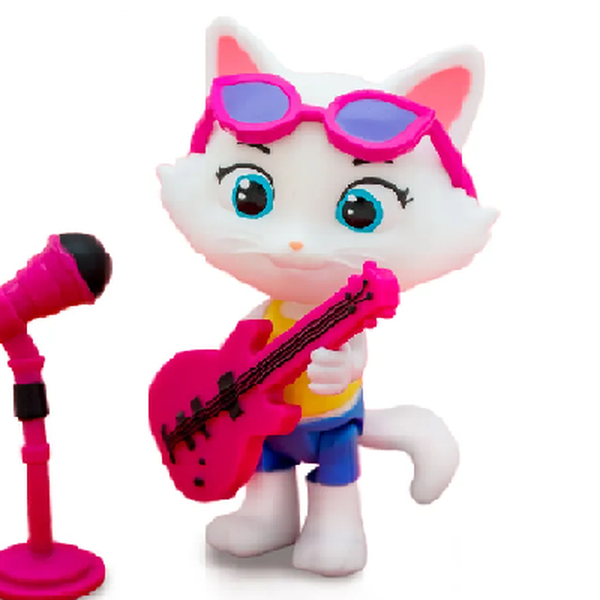 Figura de Ação Colecionável 44 Gatos Os Buffycats Milady- Toyng